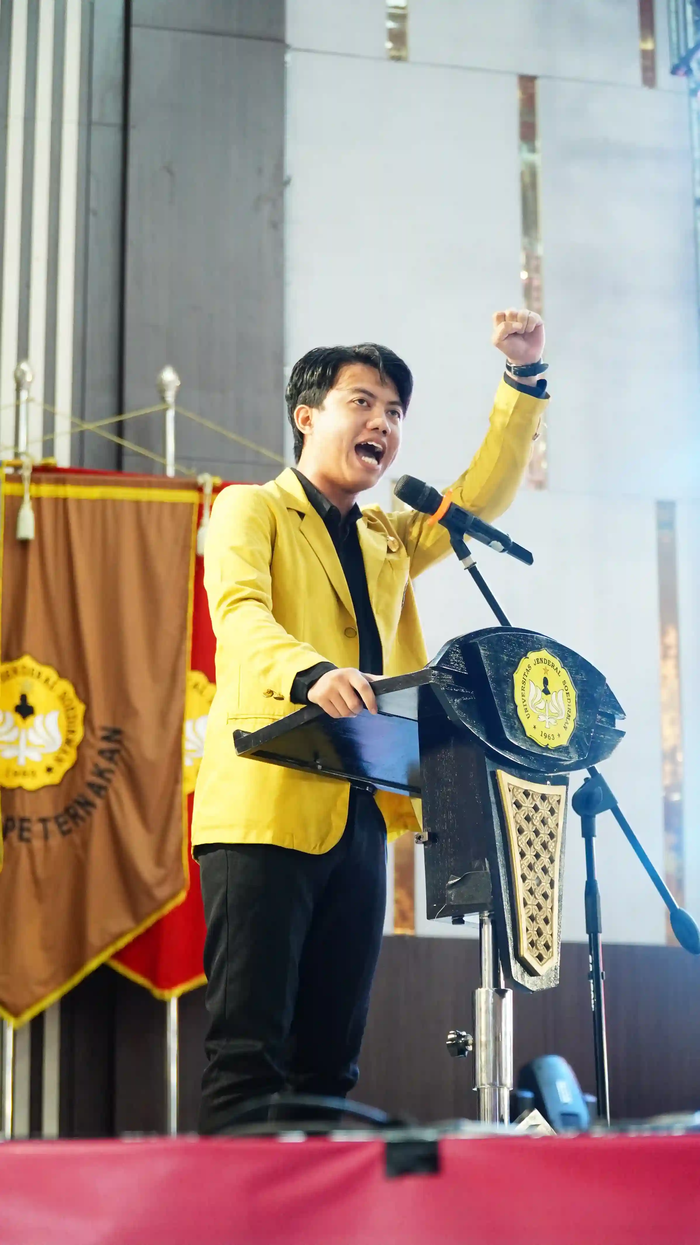 Sambutan Presiden BEM Unsoed 2025 Foto