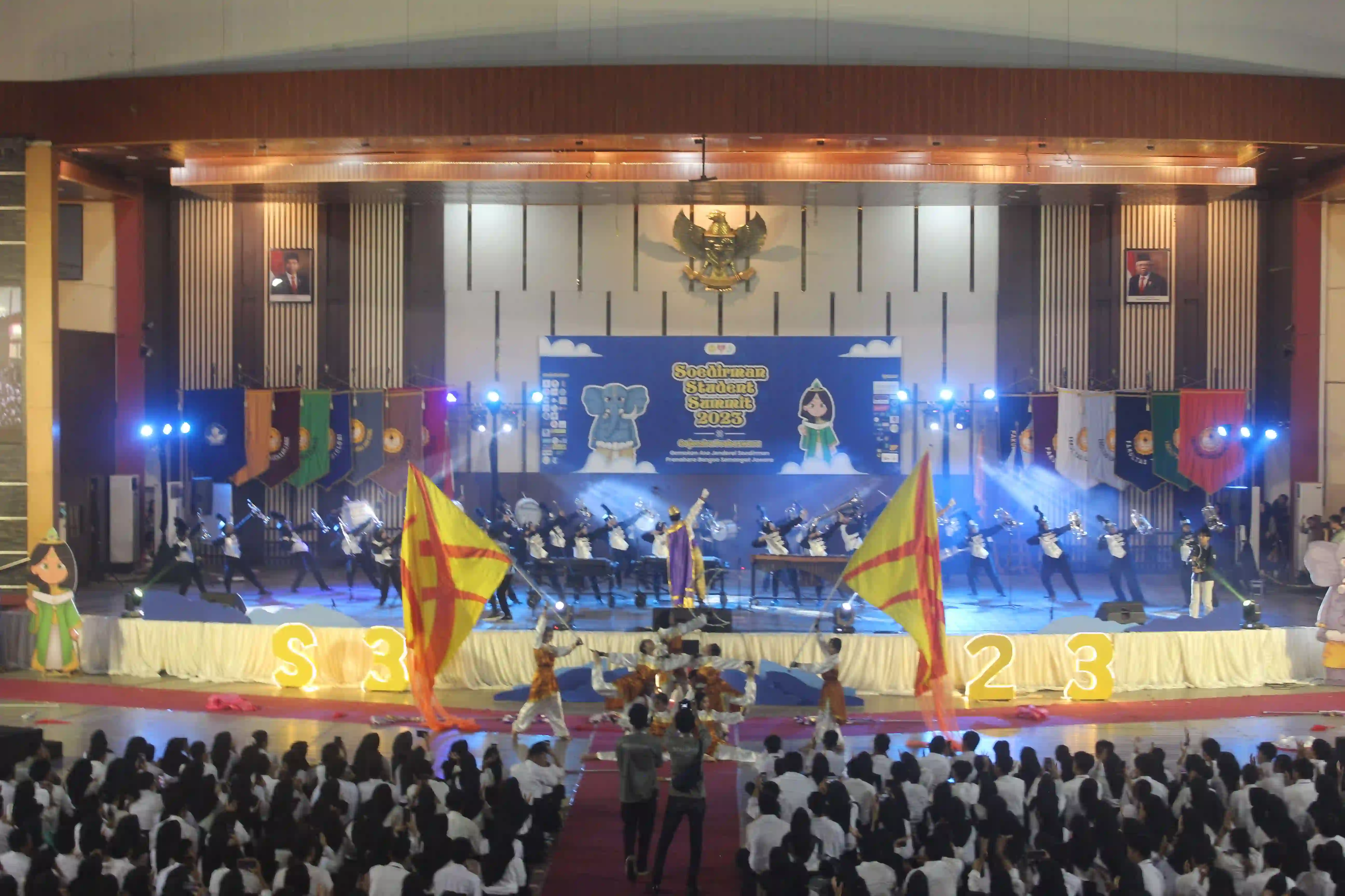 Galery UKM Marching Band Bahana Soedirman ke-1